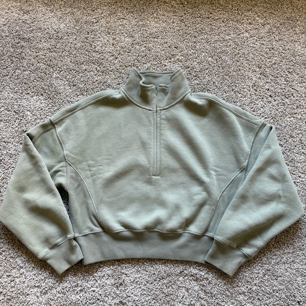 Abercrombie Essential Sunday Half Zip - Picture 2 of 4